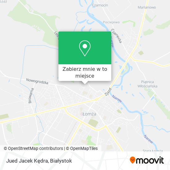 Mapa Jued Jacek Kędra
