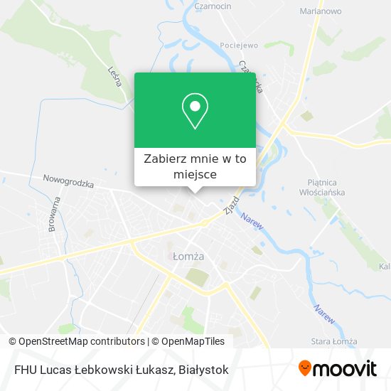 Mapa FHU Lucas Łebkowski Łukasz