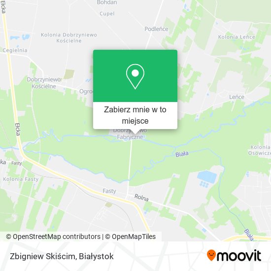 Mapa Zbigniew Skiścim