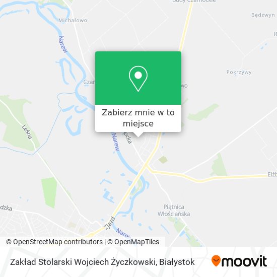 Mapa Zakład Stolarski Wojciech Życzkowski