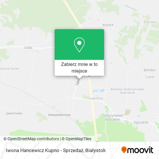Mapa Iwona Hancewicz Kupno - Sprzedaż