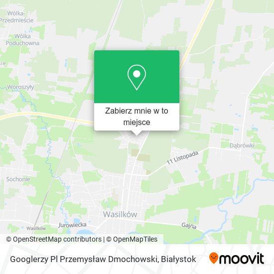 Mapa Googlerzy Pl Przemysław Dmochowski