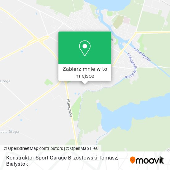 Mapa Konstruktor Sport Garage Brzostowski Tomasz