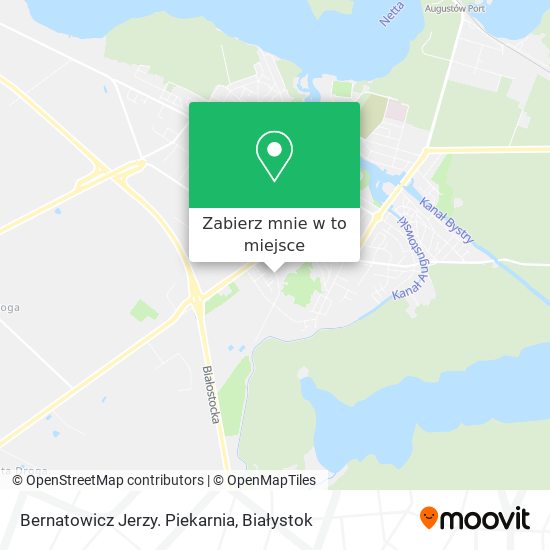Mapa Bernatowicz Jerzy. Piekarnia