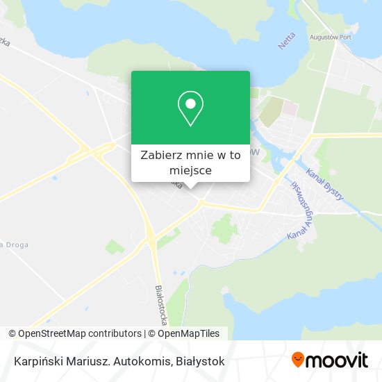 Mapa Karpiński Mariusz. Autokomis