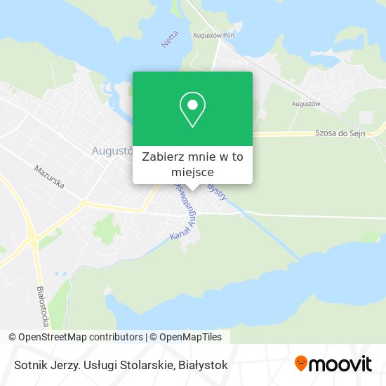 Mapa Sotnik Jerzy. Usługi Stolarskie