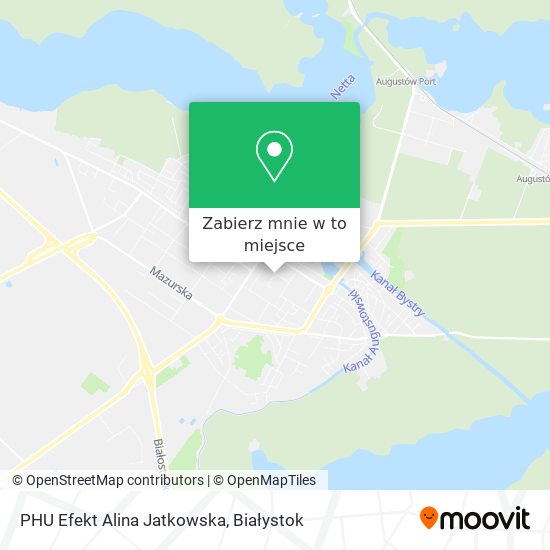 Mapa PHU Efekt Alina Jatkowska