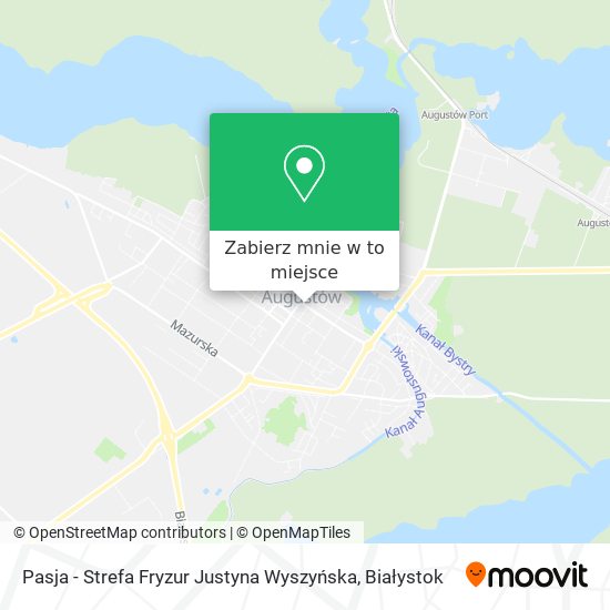 Mapa Pasja - Strefa Fryzur Justyna Wyszyńska