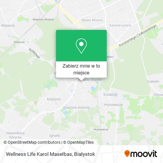 Mapa Wellness Life Karol Masełbas