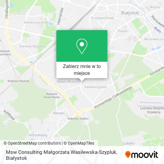 Mapa Msw Consulting Małgorzata Wasilewska-Szypluk