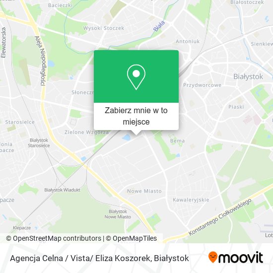 Mapa Agencja Celna / Vista/ Eliza Koszorek