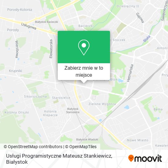 Mapa Usługi Programistyczne Mateusz Stankiewicz
