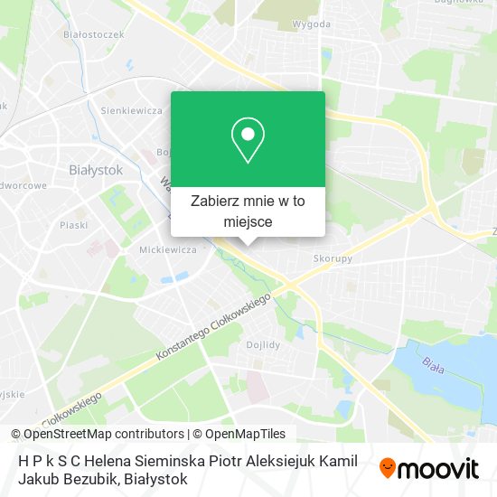 Mapa H P k S C Helena Sieminska Piotr Aleksiejuk Kamil Jakub Bezubik