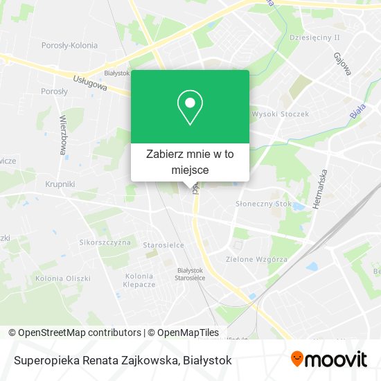 Mapa Superopieka Renata Zajkowska