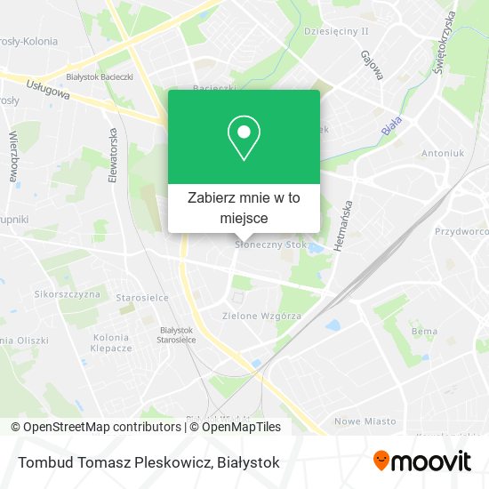Mapa Tombud Tomasz Pleskowicz