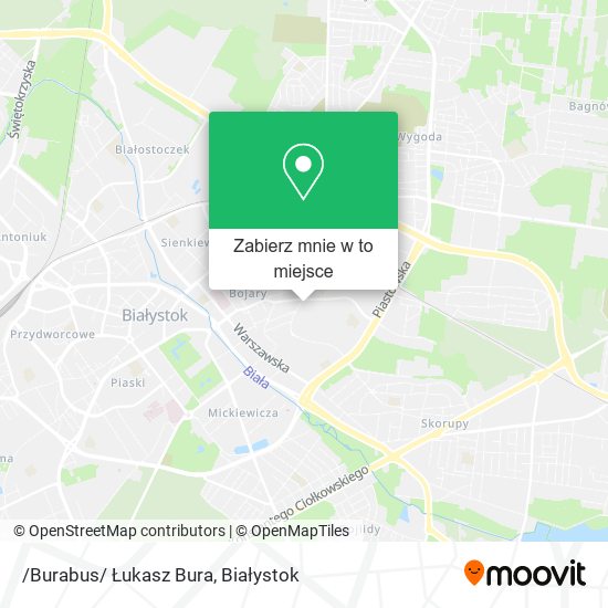 Mapa /Burabus/ Łukasz Bura