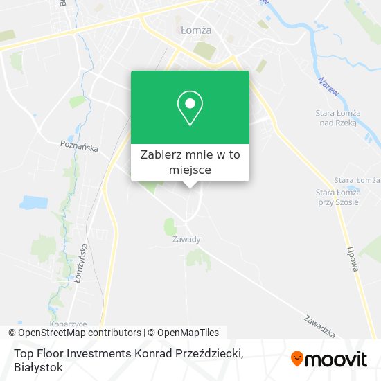 Mapa Top Floor Investments Konrad Przeździecki