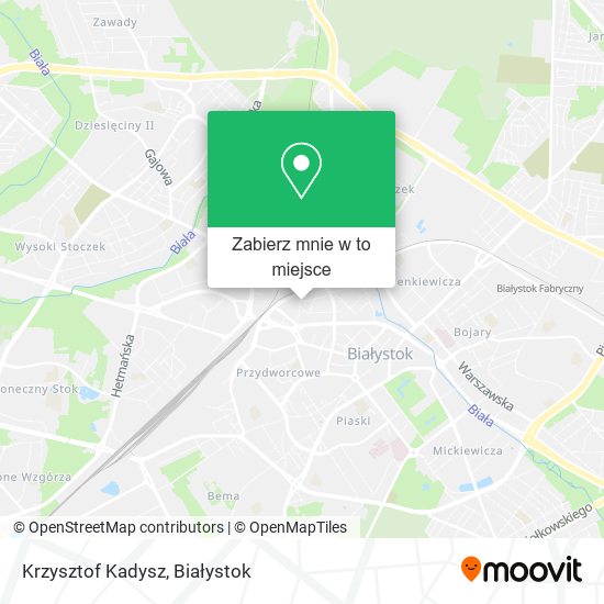 Mapa Krzysztof Kadysz