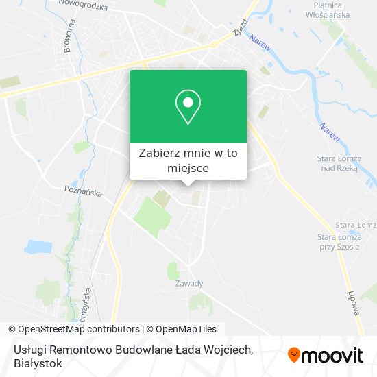 Mapa Usługi Remontowo Budowlane Łada Wojciech