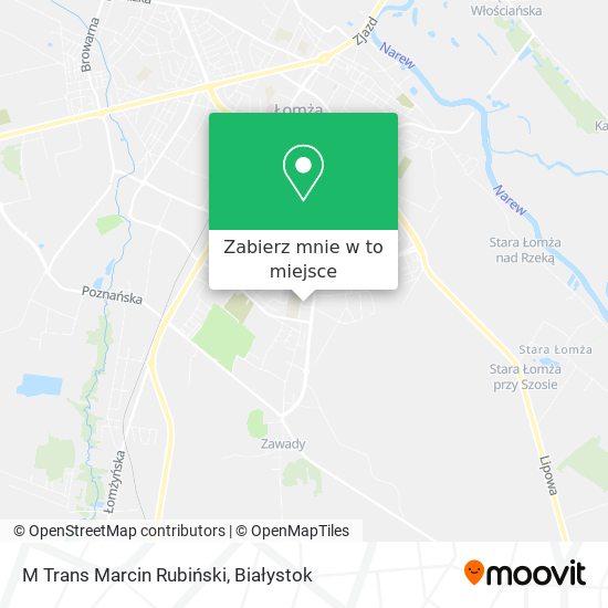 Mapa M Trans Marcin Rubiński
