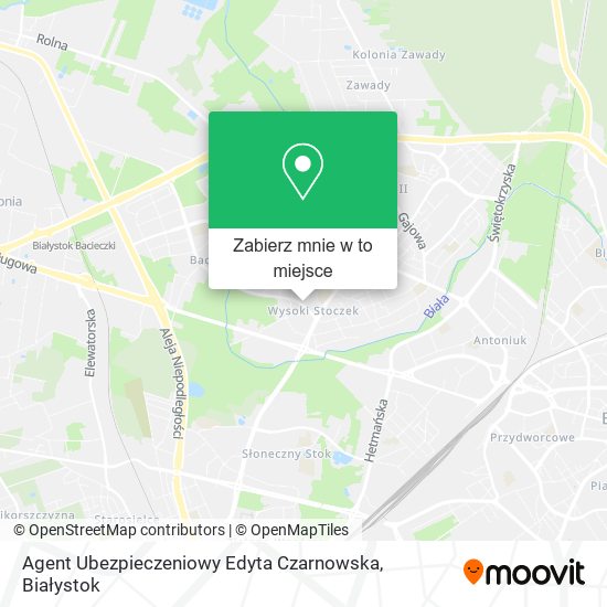Mapa Agent Ubezpieczeniowy Edyta Czarnowska