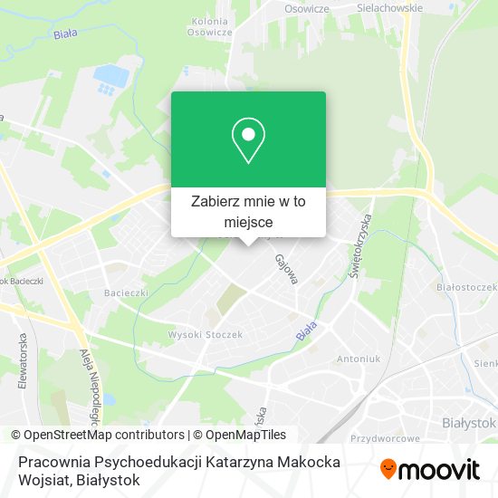 Mapa Pracownia Psychoedukacji Katarzyna Makocka Wojsiat