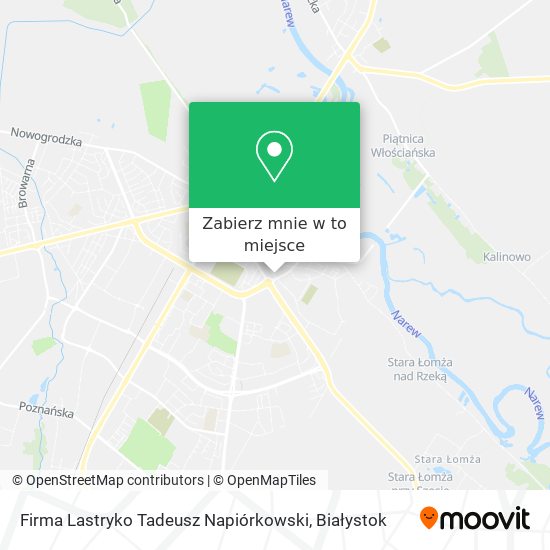 Mapa Firma Lastryko Tadeusz Napiórkowski