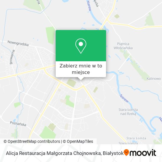Mapa Alicja Restauracja Małgorzata Chojnowska