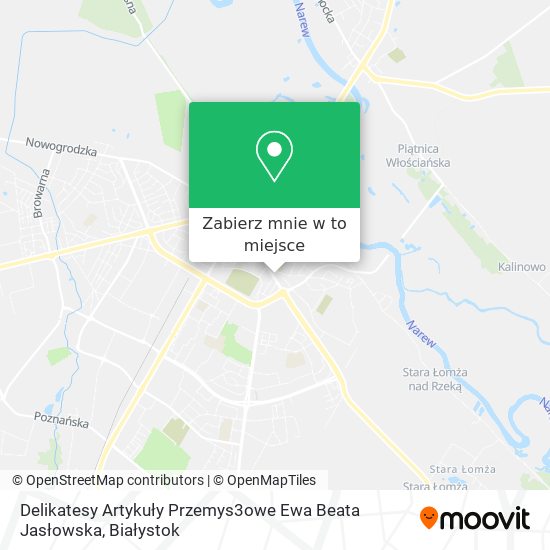 Mapa Delikatesy Artykuły Przemys3owe Ewa Beata Jasłowska