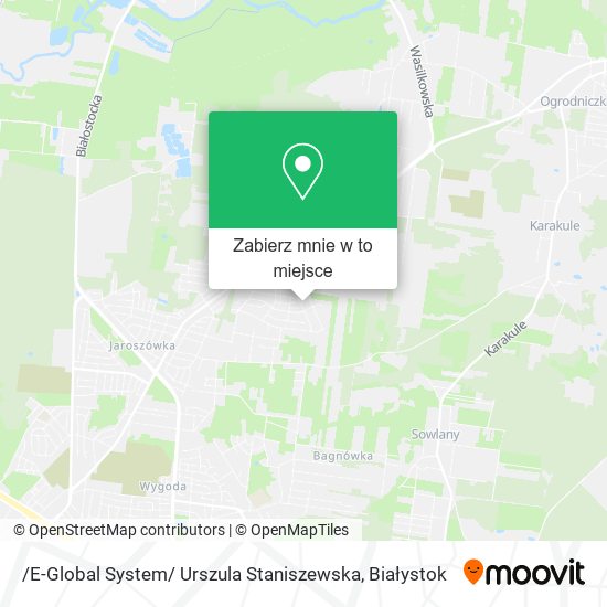 Mapa /E-Global System/ Urszula Staniszewska