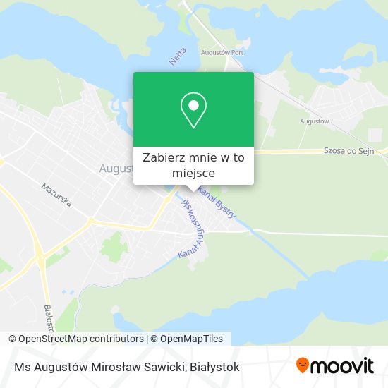 Mapa Ms Augustów Mirosław Sawicki