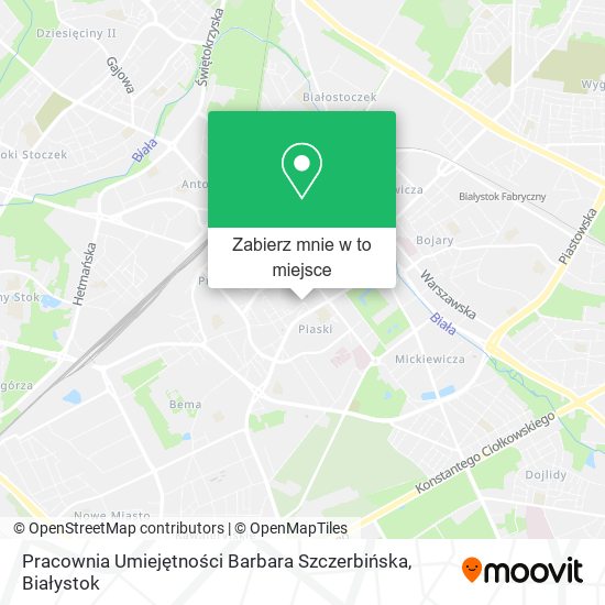 Mapa Pracownia Umiejętności Barbara Szczerbińska