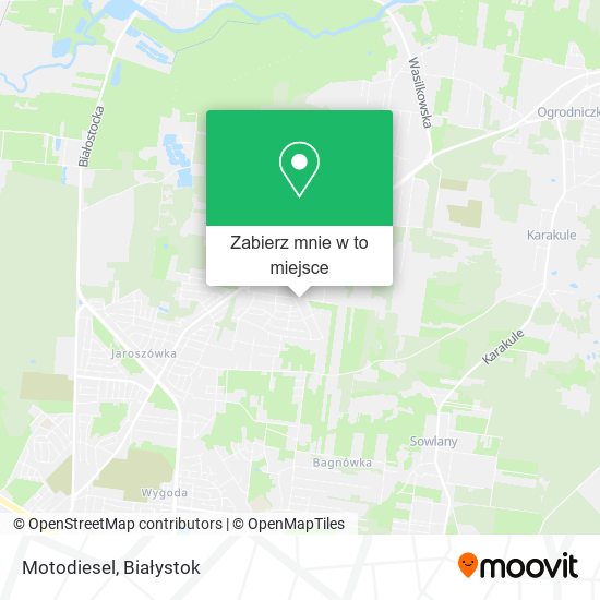 Mapa Motodiesel