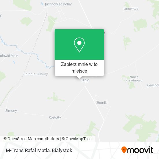 Mapa M-Trans Rafał Matla