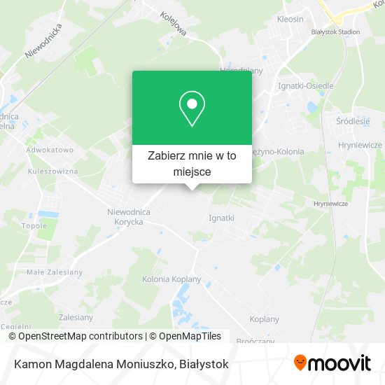 Mapa Kamon Magdalena Moniuszko