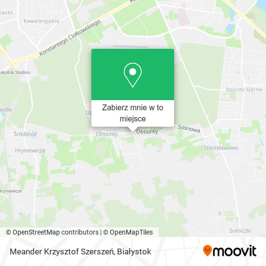 Mapa Meander Krzysztof Szerszeń
