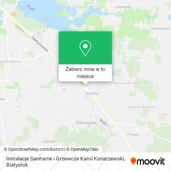 Mapa Instalacje Sanitarne i Grzewcze Karol Konarzewski