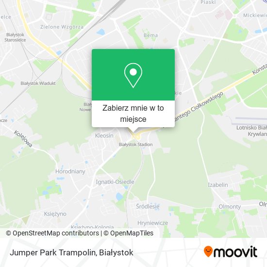 Mapa Jumper Park Trampolin