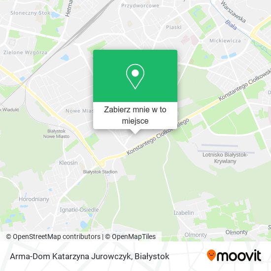 Mapa Arma-Dom Katarzyna Jurowczyk