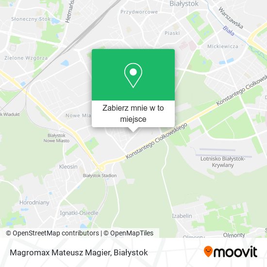 Mapa Magromax Mateusz Magier