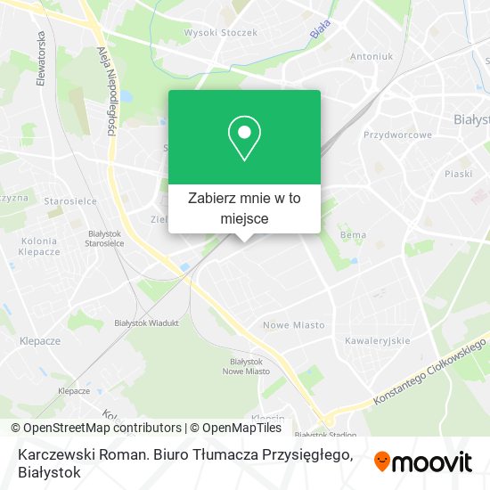 Mapa Karczewski Roman. Biuro Tłumacza Przysięgłego