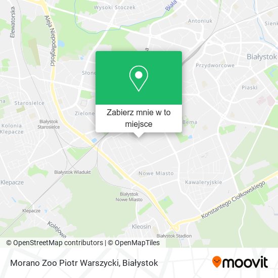 Mapa Morano Zoo Piotr Warszycki
