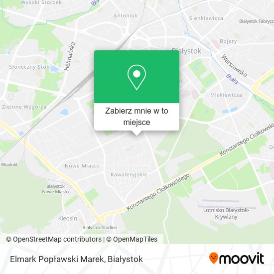 Mapa Elmark Popławski Marek