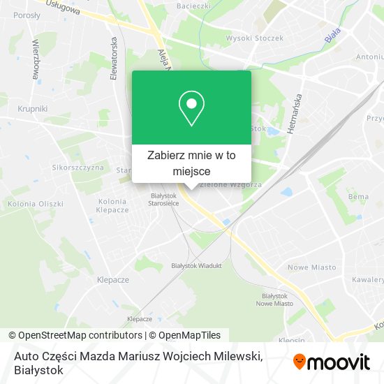 Mapa Auto Części Mazda Mariusz Wojciech Milewski