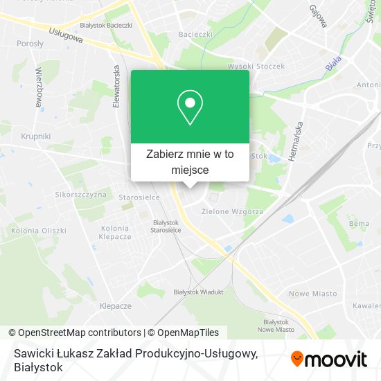 Mapa Sawicki Łukasz Zakład Produkcyjno-Usługowy