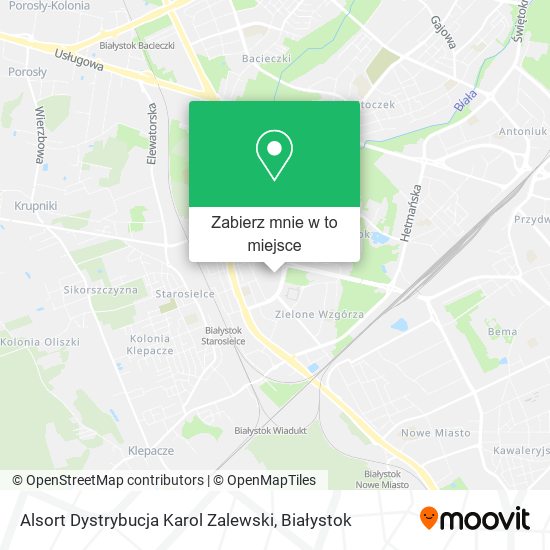 Mapa Alsort Dystrybucja Karol Zalewski