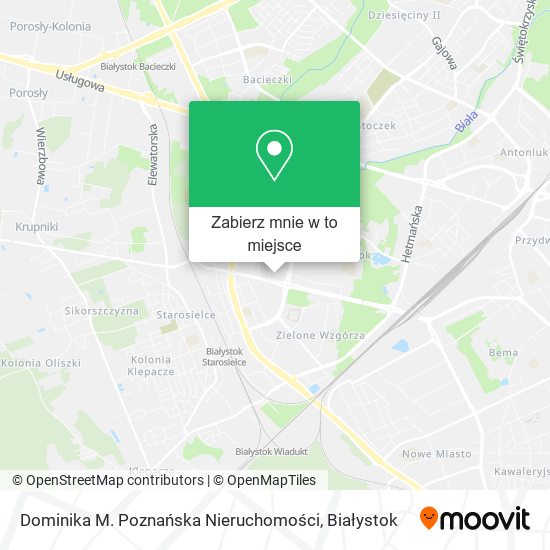 Mapa Dominika M. Poznańska Nieruchomości