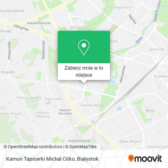 Mapa Kamon Tapicerki Michal Citko