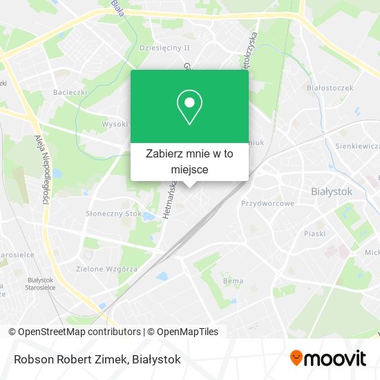 Mapa Robson Robert Zimek