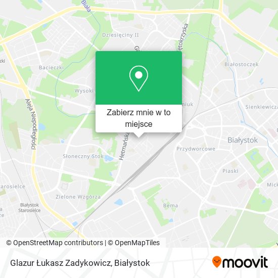 Mapa Glazur Łukasz Zadykowicz